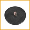 Partuto 8 Pcs Round Screw on Safety Spoke Reflective Rear