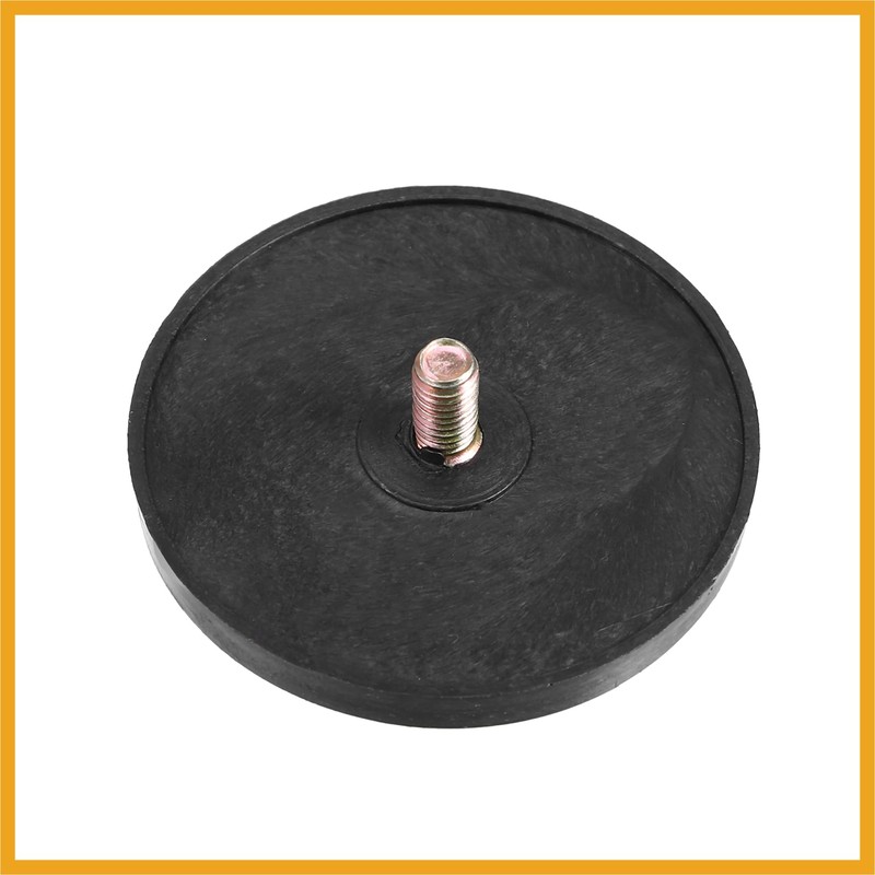 Partuto 8 Pcs Round Screw on Safety Spoke Reflective Rear