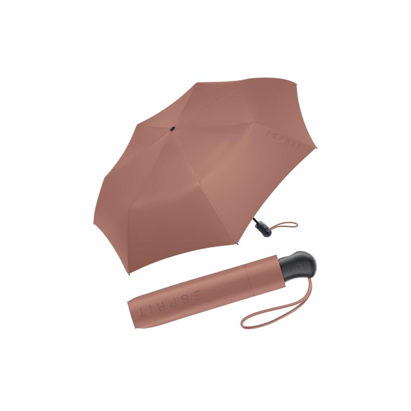 Esprit Easymatic Light Pocket Umbrella Open/Close Automatic FJ 2022, chutney,