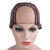 4X4 Inch U Part Swiss Lace Wig Cap for Making