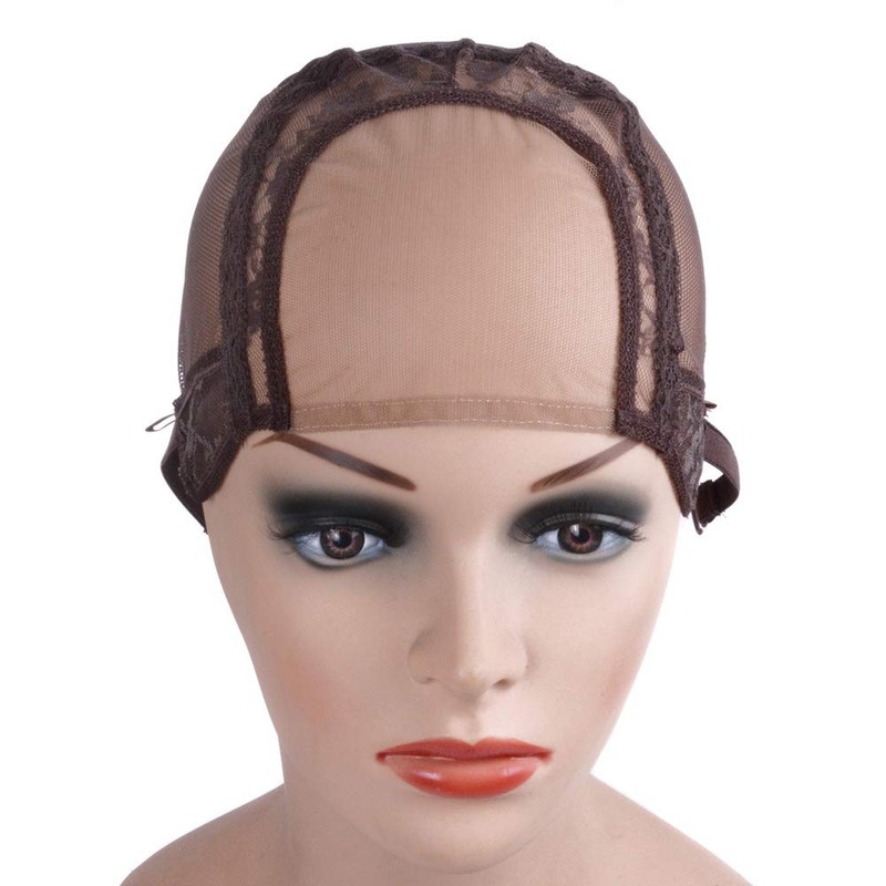 4X4 Inch U Part Swiss Lace Wig Cap for Making