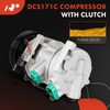 A-Premium Air Conditioner AC Compressor with Clutch Compatible with Hyundai