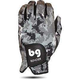 Bender Gloves - Men's Golf Glove, Durable Spandex Material, Unique Golf Gloves Men Right Handed Golfer (Wear On Left)