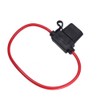 HUIQIAODS Inline Standard Fuse Holder 12V 30A Wire Waterproof ATC/ATO