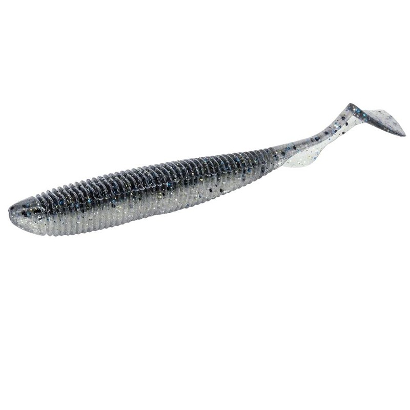 Spinning lure Molix Ra Shad 4.5" black bass pike