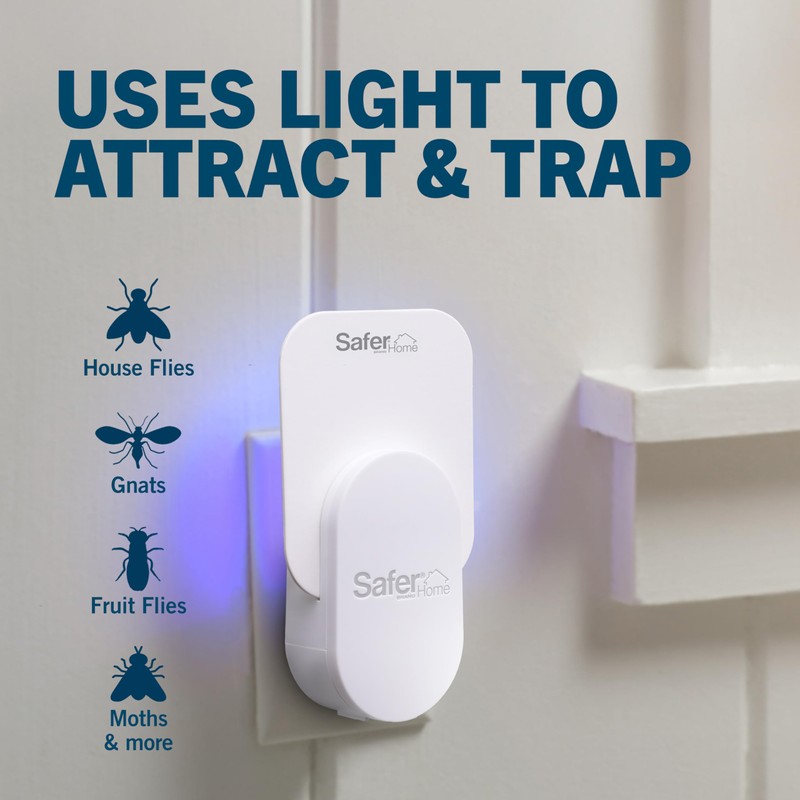 Safer Home Indoor Plug-in Fly Trap - SH502-2SR - Effective