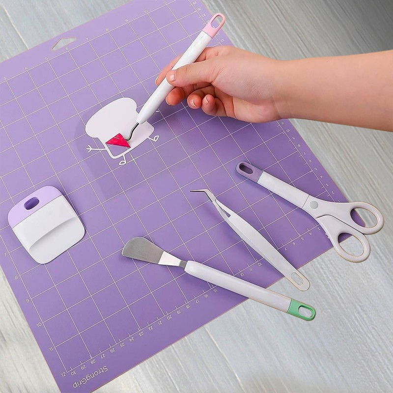 MAMIELIZ Pack of 13 Plotter Accessories Vinyl Weeding Tools DIY
