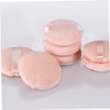 minkissy 4 Pack Round Loose Powder Puff Makeup Sponge Puff