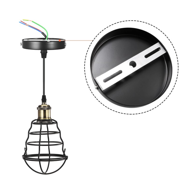 MECCANIXITY Ceiling Light Plate, 100mm 115mm 120mm Lighting Fixture Mounting