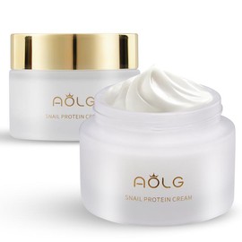 AOLG ‌AOLG Snail Mucin Repair Cream with Encapsulated Retinol‌ – Clinically Tested Scar Reduction & Anti-Aging Face Moisturizer for Acne-Prone Skin, Vegan, Non-Comedogenic, Cruelty-Free, 50g / 1.76oz - Specification: snail mucin
