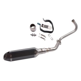 Unbranded Exhaust System Headers Muffler Pipe Low Mount For Honda Grom MSX125 2014-2020