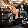 360° Rotating Dual Car Cup Holder Organizer for Center Console