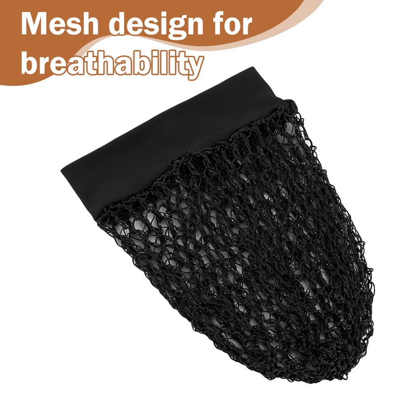 Breathable Hair Nets for Sleeping in, Stretch Hair Mesh Hood,