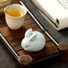 Hormsdar Hand-made Celadon Rabbit Tea Pet Cute Funny Bunny Tea