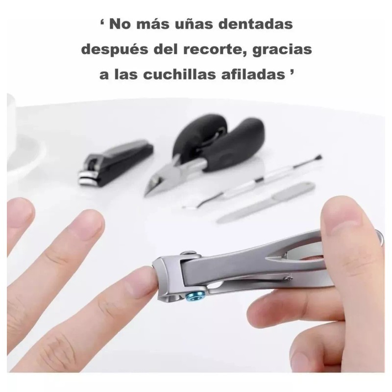 Bokoptyr Juego De Cortaúñas Grande Kits Para Uñas De Manos