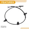 Partuto ABS Wheel Speed Sensor No.27540AL12A Rear Right ABS Sensor