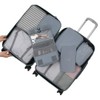 Belsmi 8 Set Packing Cubes with Shoe Bag - Compression