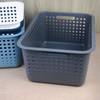 MyRoom iBasket Medium Storage Basket - White Navy