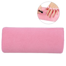 2 Pcs Hand Cushion,Nail Art Soft Sponge Pillow - Nail Art Table Mat Holder Pad, Salon Hand Rest Cushion,Detachable Washable Arm Rest Holder,Manicure Makeup Cosmetic Tools (Orange)