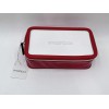 Smashbox Red and Clear Cosmetic Makeup Bag
