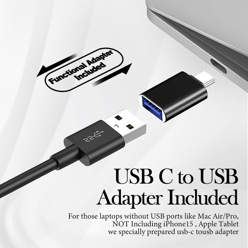 NORTBILL Computer Speaker for Desktop Monitor,Single USB Speaker for Desktop