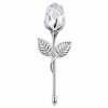 Crystal Glass Rose for Romantic Gifting – Elegant Artificial Flower