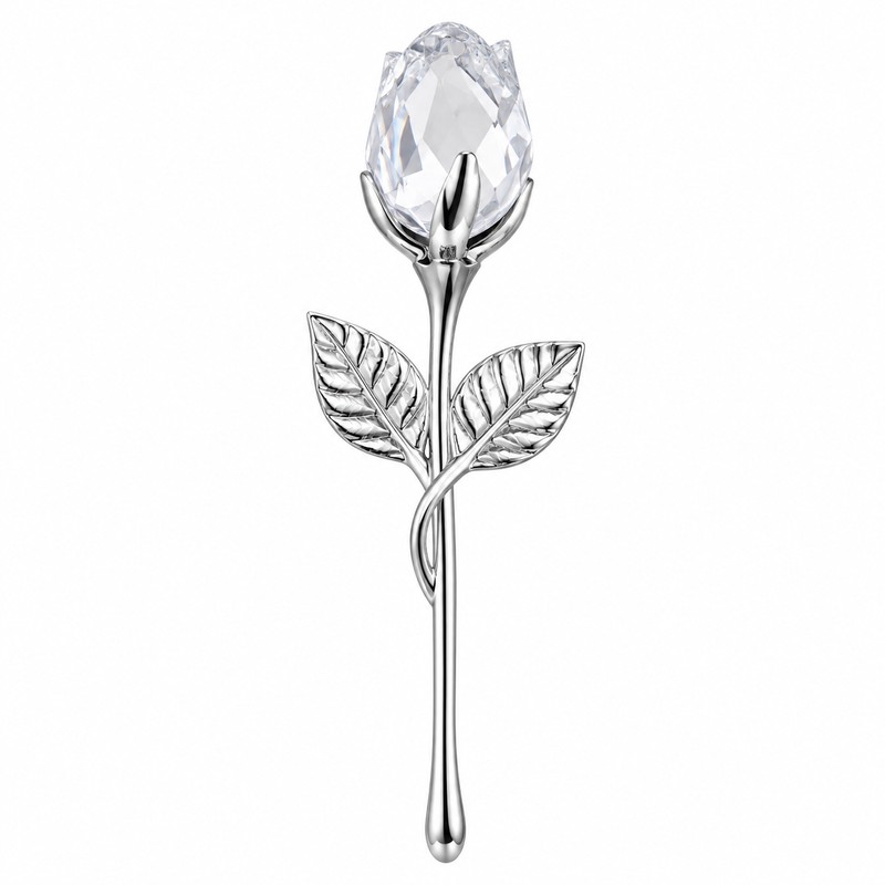 Crystal Glass Rose for Romantic Gifting – Elegant Artificial Flower