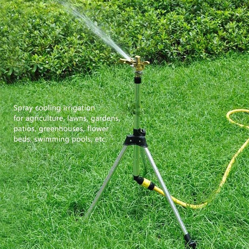 Sprinkler Tripod G1/2 Female Thread Plant Watering Tripod for Garden