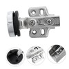 WOONEKY Practical Glass Hinge Inserts Strong Structure High Load Bearing