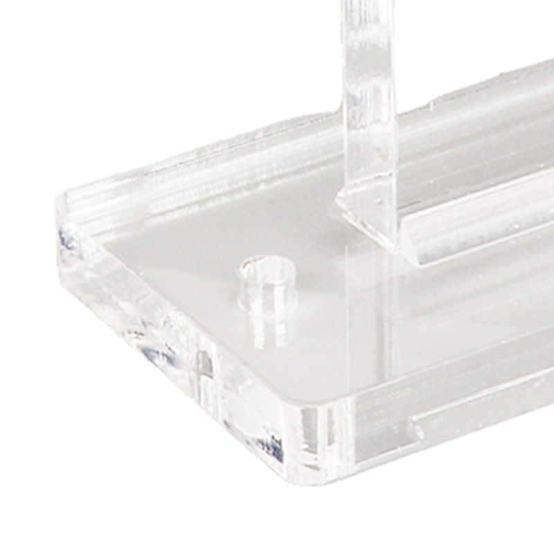 Acrylic Fishing Pole Wall Mount Bracket Stable Support Adjustable Acrylic