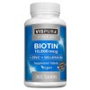 [Guaranteed Authenticity]Vispura Biotin 10000mcg VISPURA Zinc Selenium 365 Tablets / [정품보장]비스퓨라 비오틴 10000mcg VISPURA 아연 셀레늄 365정 X 1병, 1개