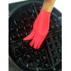 HAWOK Cast Iron Waffle Maker with Handle Hoder and Basting