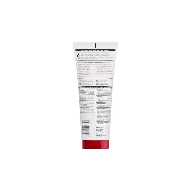 Eucerin Body Creme, Eczema Relief, 5 Oz