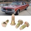 4PCS Car Seat Belt Bolts High Strength 13/16in Head Reliable