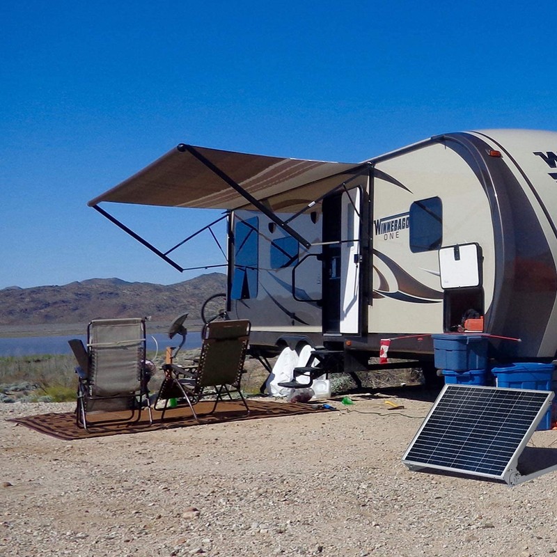 SUNER POWE Adjustable Solar Panel Mount Racks - Folding Mounting