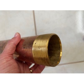 Lansdale 2" x 12" Brass Nipple Plumbing Pipe Lansdale 550-200-01290