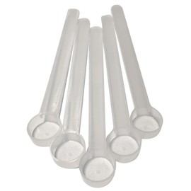 Supplement and Supply 1/4 Teaspoon (1.25 mL) Long Handle Scoop for Measuring Coffee, Pet Food, Grains, Protein, Spices and Other Dry Goods (Pack of 5)