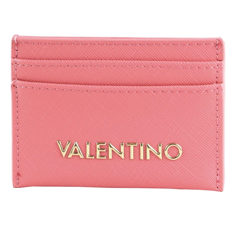 VALENTINO Divina SA Credit Card Case Pink