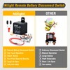 Nilight Remote Battery Disconnect Switch 12V 200A Car Anti-Theft Kill
