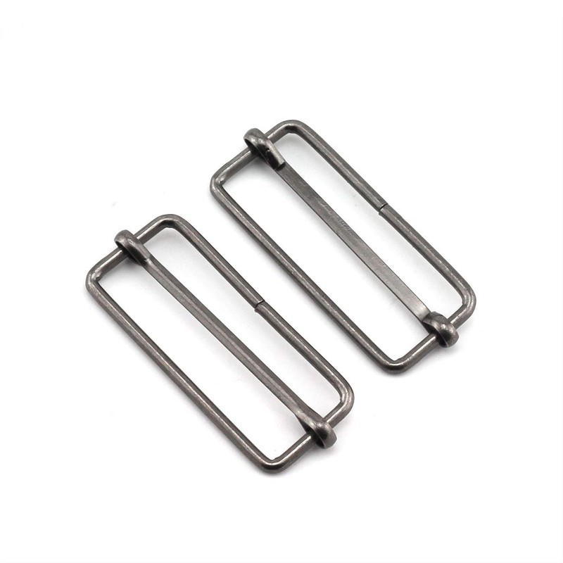 PZRT 4 tirantes negros de 38 mm, hebilla ajustable, cinta