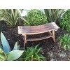 Wine Barrel Sweetheart Bench
