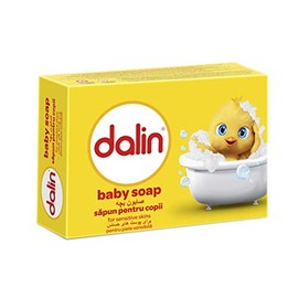 Dalin, Classic Baby Soap 100 g Baby Bath Soap Bar Vegan & Animal Free Tested Finest Ingredients Dermatologically Tested for Sensitive Skin