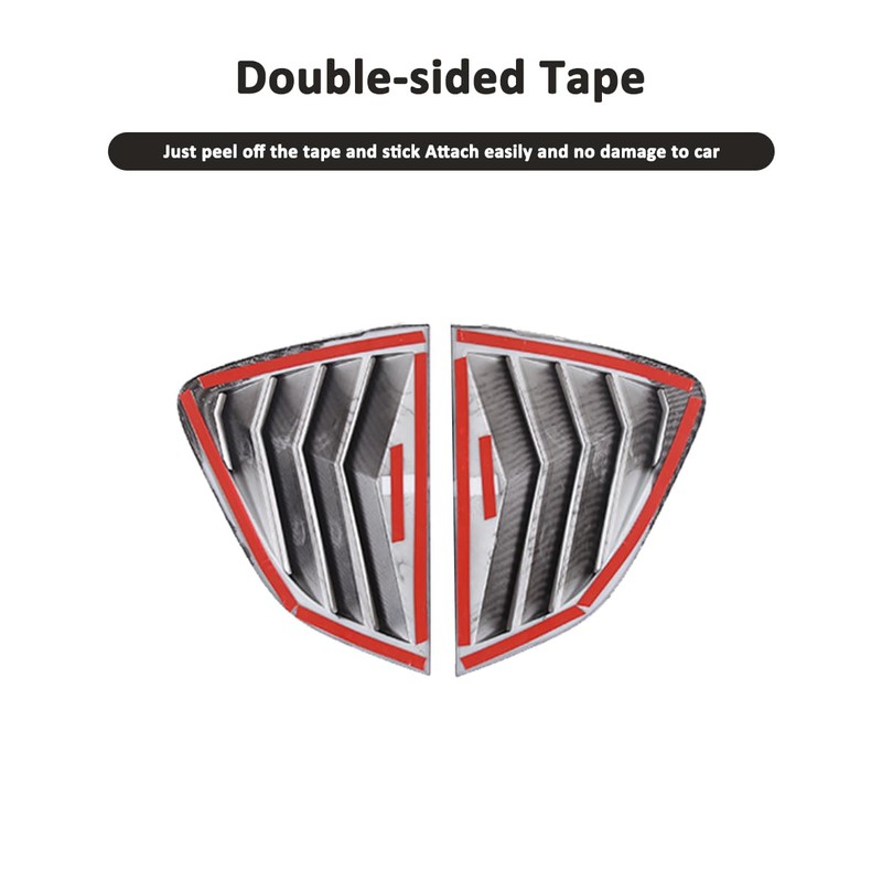 Car Rear Side Window Louvers For M@zda MX-5 ND 2015-2023