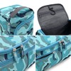 IGNPION Men's Hanging Travel Toiletry Wash Bag (Camouflage)