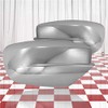 Brighter Design Set of Two Chrome Full Mirror Covers for