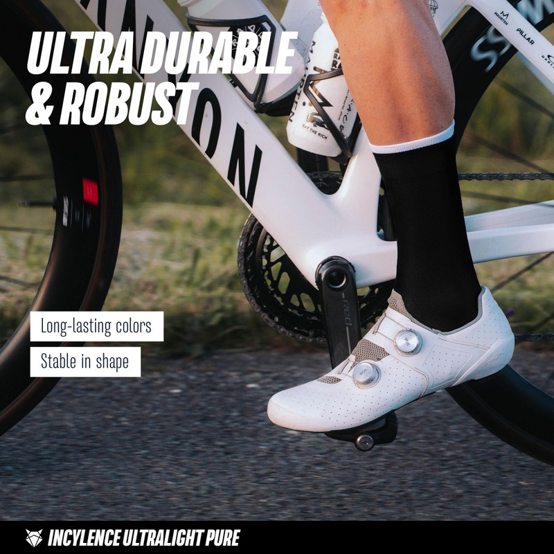 INCYLENCE Road Bike Socks for Men and Women - Ultra