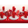 Sovie Home Linclass® Airlaid Tiffany Tablecloth, Disposable Christmas Tablecloth, Fabric-Like,