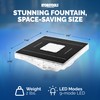 SWIMLINE HYDROTOOLS Floating Pool Fountain – Soothing Water Feature for