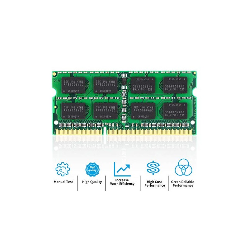 8GB Kit(2X 4GB) DDR3 2RX8 PC3-8500S 1066MHz 204pin 1.5v SODIMM