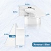 Hon&Guan Dryer Vent Cover Outside with Removable Mesh, Wall Mount